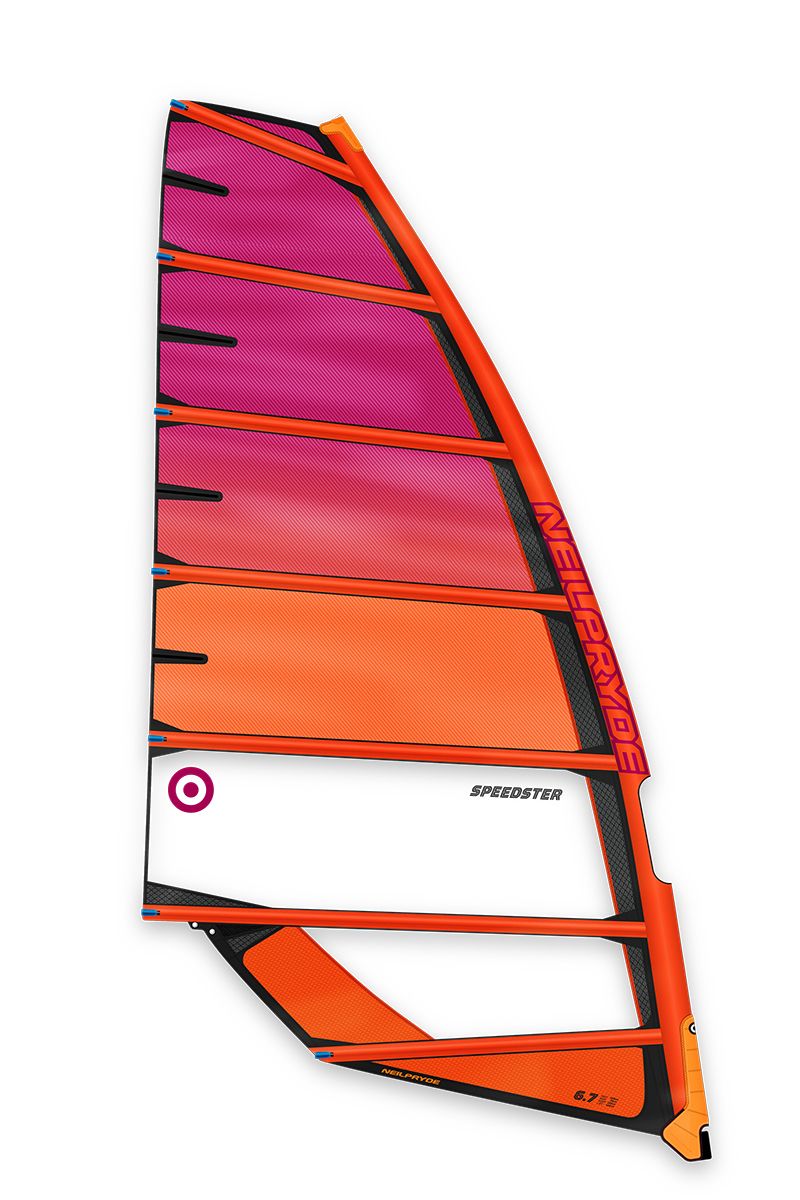 plachta sails neilpryde speedster red orange